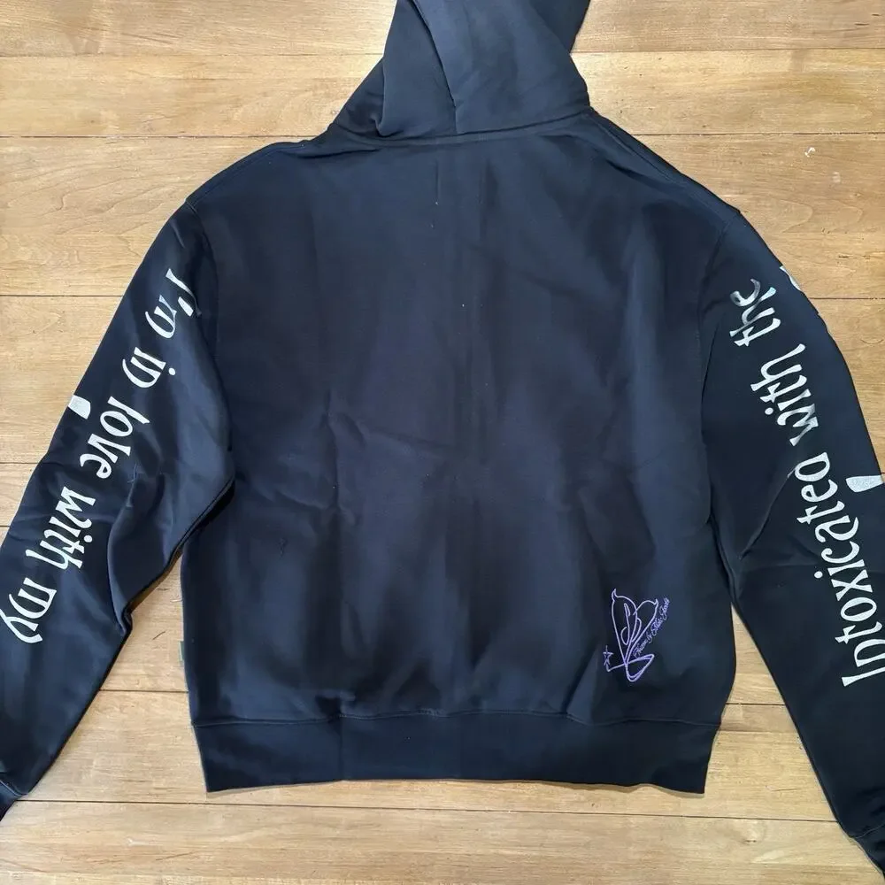 Heaven by Marc Jacobs Collab The Smashing Pumpkins "Zero" zip-up hoodie NWT SZ L - Picture 6 of 11